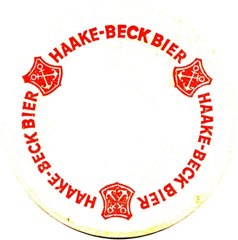 bremen hb-hb haake segelschiff 1a (rund215-rundtext-rand breit-rot)
